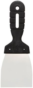 Шпатель  80 мм, нержавеющая сталь, пластиковая ручка