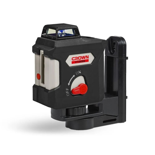 Лазерный уровень/нивелир CROWN CT44059 TB, зеленый луч, 30м, батарейки