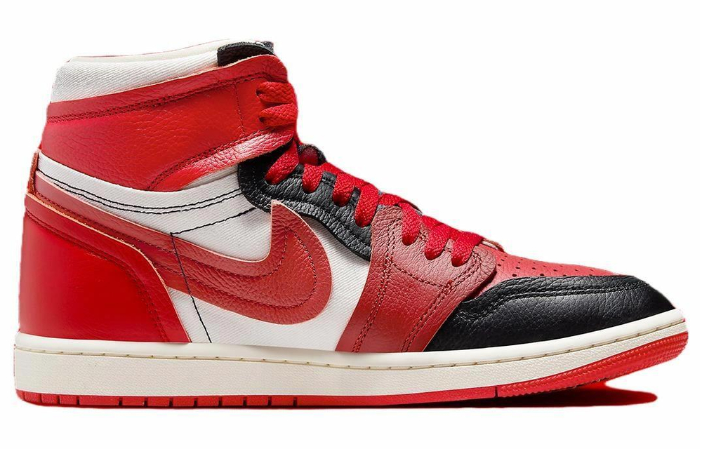 Кроссовки Jordan Air Jordan 1 High Mm "Sport Red" (Женская размерная сетка)
