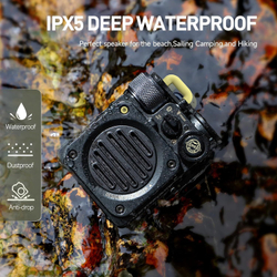 Беспроводная колонка Muzen Sticker красная