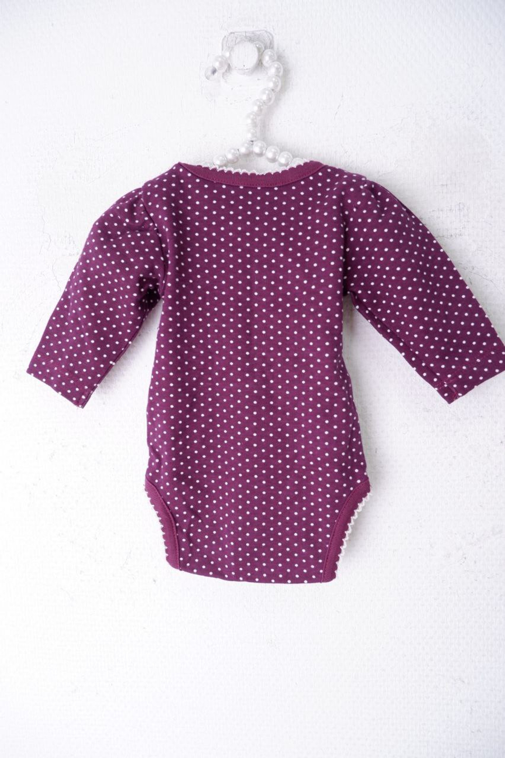 Боди в горошек на 1/3 месяцев