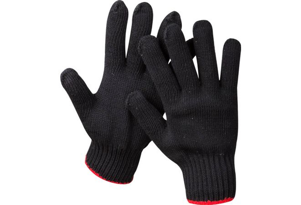 ЗУБР L-XL, 7 КЛАСС, Х/Б, ПЕРЧАТКИ УТЕПЛЕННЫЕ С ЗАЩИТОЙ ОТ СКОЛЬЖЕНИЯ 11462-XL