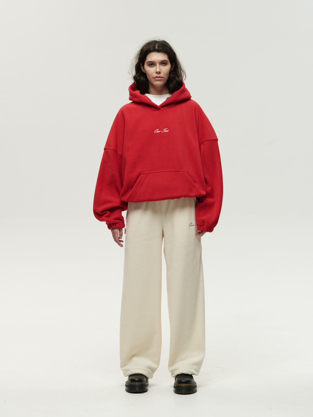 Drawstring Sweatpants Cream