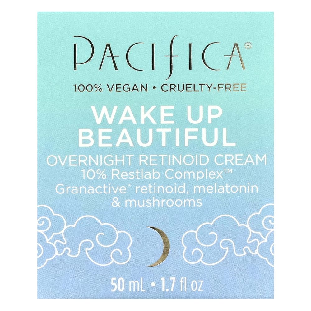 Pacifica, Wake Up Beautiful, ночной крем с ретиноидами, 50 мл (1,7 жидк. унц.)