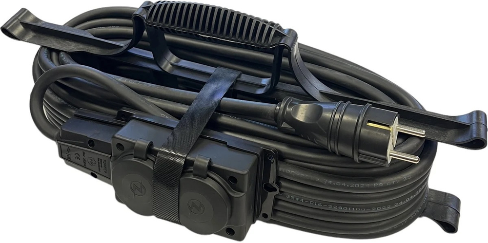 Удлинитель силовой iTOK i-CONNECT-COLOR-SUR-KG-315-2-54-10-BLACK