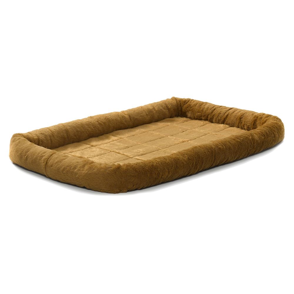 MidWest лежанка Pet Bed меховая коричневая (92х60 см)