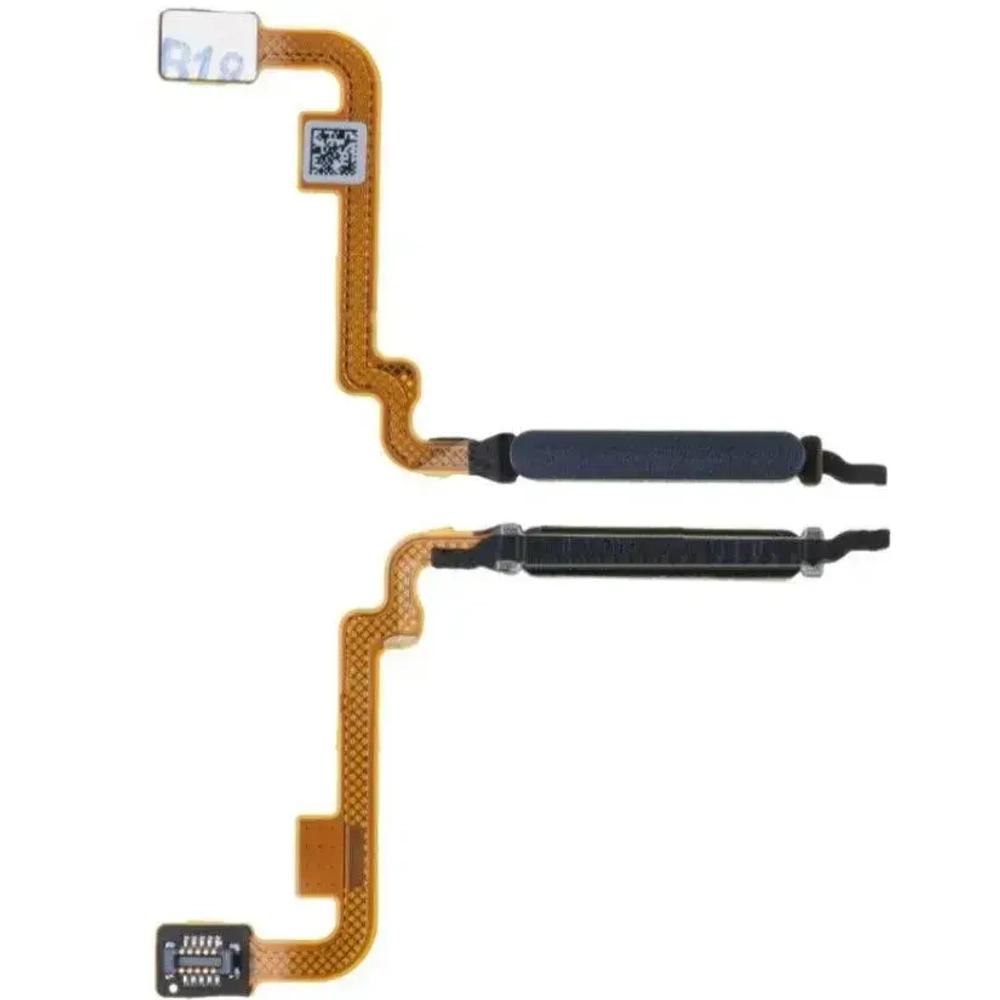 Шлейф для Xiaomi Redmi Note 10/10S (M2102K7AG/M2101K7BNY) сканер отпечатка пальцев Серый