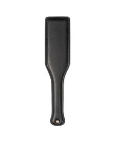 пэддл из натуральной кожи Back to black