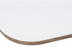 Стол на тумбе Фернан 140(180)х80х76 орех кантри / белый