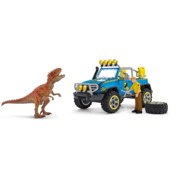 Schleich - Внедорожник с местом для динозавра 41464