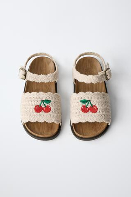 ZARA САНДАЛИИ, ЭКРЮ
