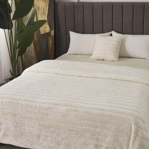 Анабель (белая) Покрывало 160х220