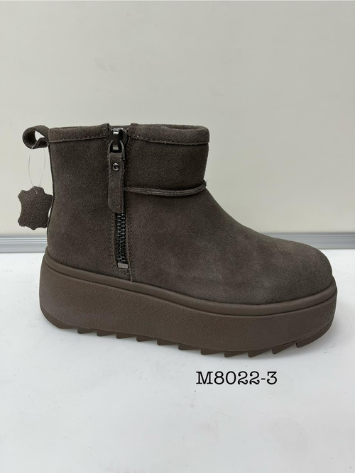 Угги зима нат. замша по 8 пар (36-41)р./ M8022-3