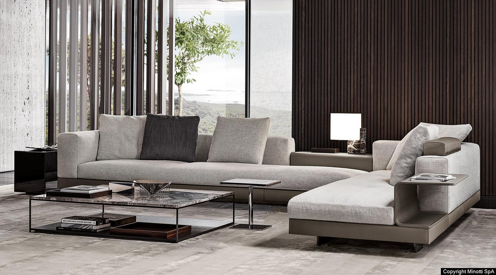 Connery sofa by Minotti Set 3