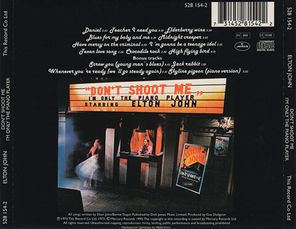 Elton John / Don't Shoot Me I'm Only The Piano Player (CD)