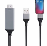 Кабель HDMI x iPhone X (Video&Charge) Universal X -2м.
