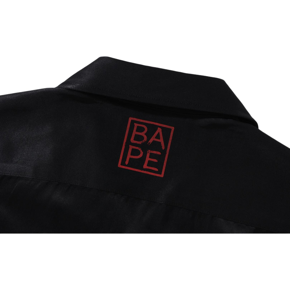 A Bathing Ape Japanese Motif Relaxed Fit S Shirt