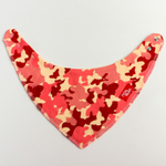 6712066 Фартук нагрудный «Бандана» на кнопках , 1 шт. (100% Хлопок), красный