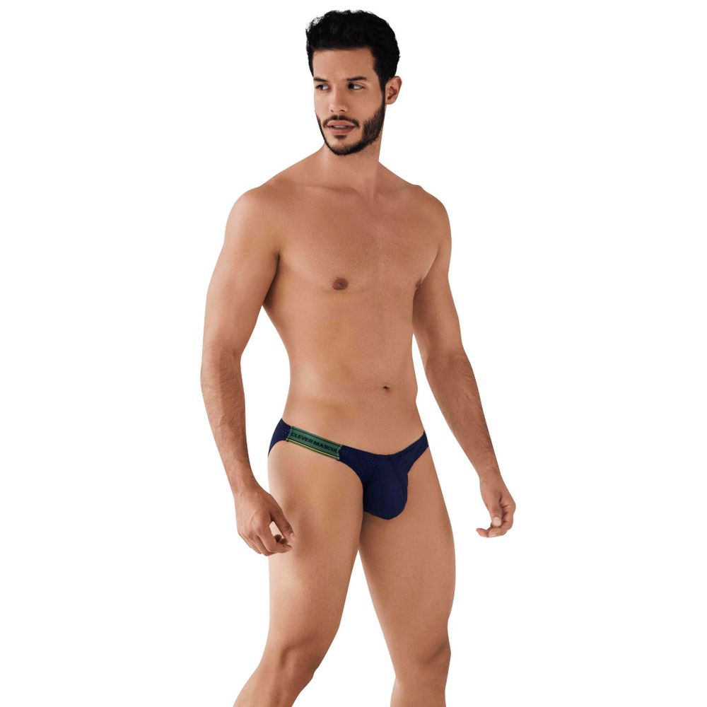 Мужские трусы слипы темно-синие Clever TRANSFORM BIKINI BRIEF 079907