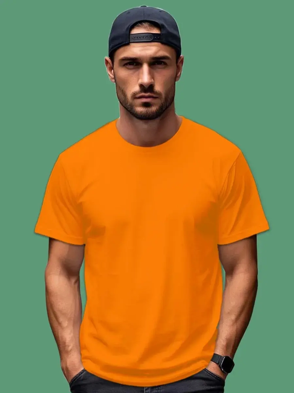 Футболка Взрослая.Премиум однотонная.Набор 2 шт