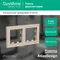 Рамка 2-м AtlasDesign универс. песочн. SE ATN001202