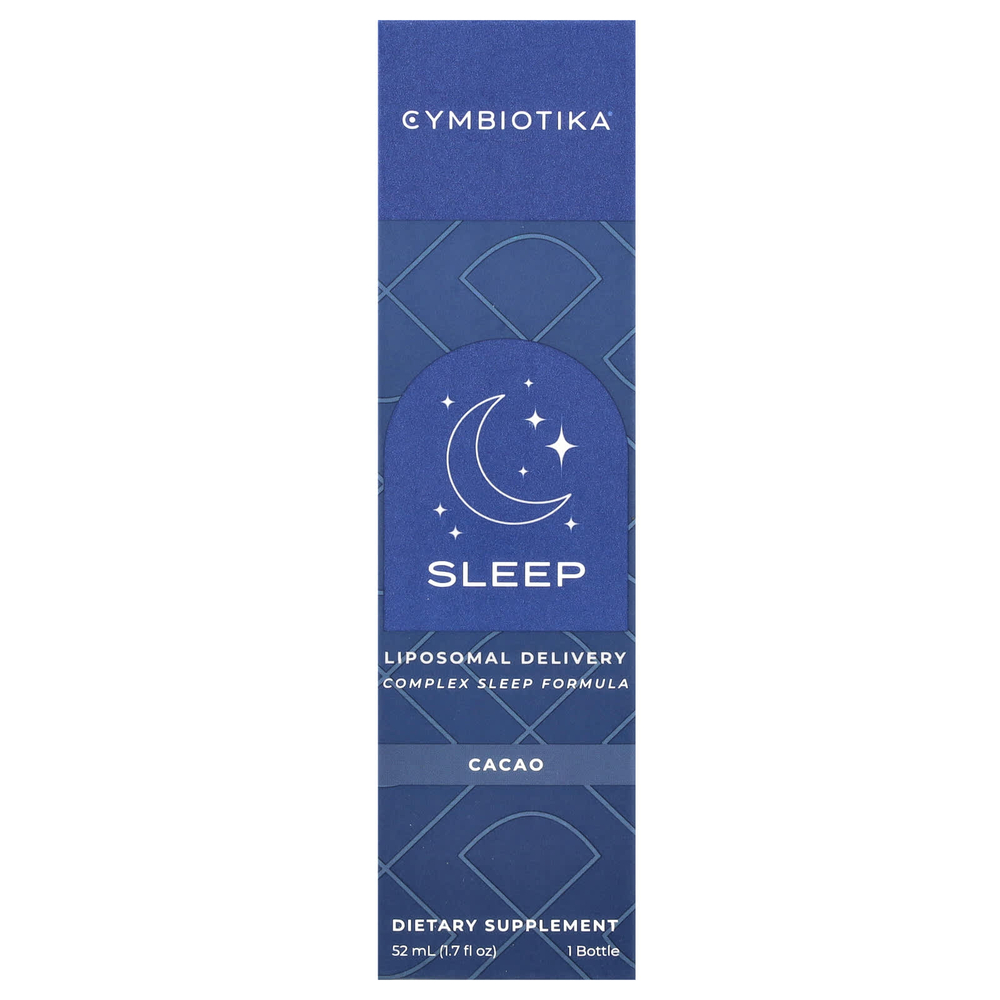 Cymbiotika, Sleep, Liposomal Delivery, какао, 52 мл (1,7 жидк. унц.)