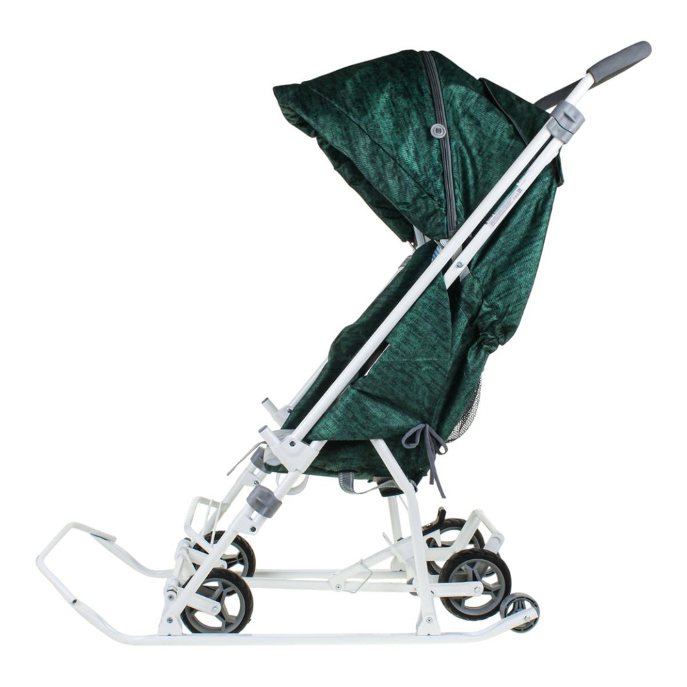 Коляска комбинированная "Наши детки 3-1К" (НДТ3-1К/ВЗ вязанный зеленый)
