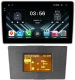 Магнитола для Opel Antara 2006-2015 (перенос БК вниз, серая) - FarCar DX9-7282S монитор 9.5" IPS на Android 13, 4+64Гб, CarPlay