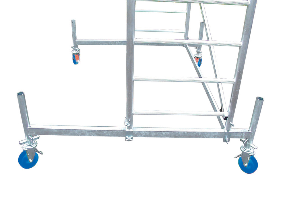 PROTEC Передвижные подмости,раб.высота 4,3 м (910097)