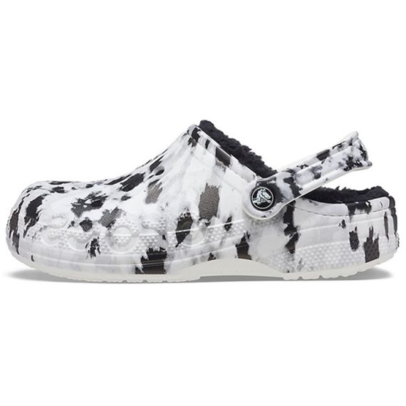 Crocs Baya Lined Clog 'White Gray'