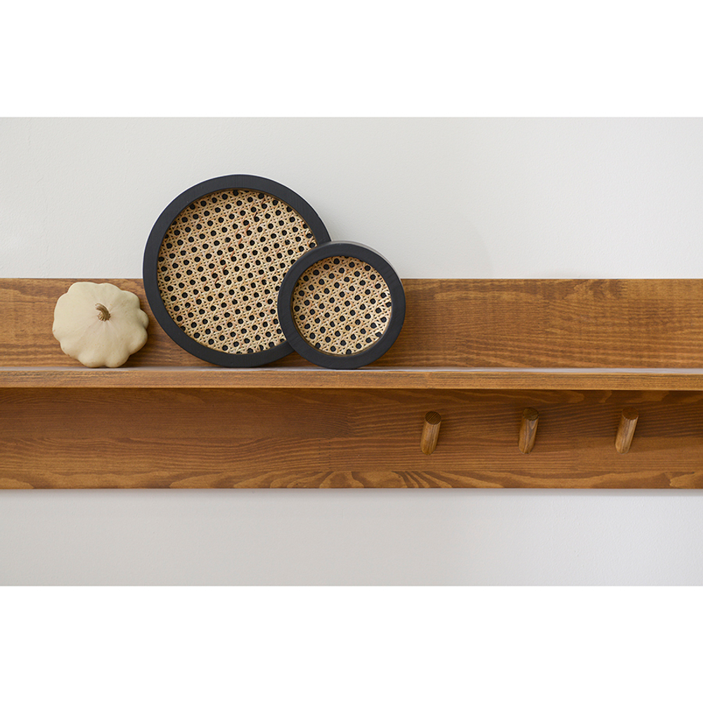 Поднос 23см Bergenson Bjorn Woodnes черный