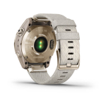 Умные часы Garmin Fenix 7S Sapphire Solar титановый кремовый с нейлоновым ремешком