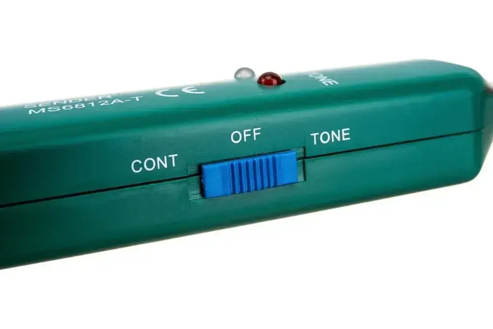 Тестер кабельный трассоискатель для прозвонки скрытой проводки и кабелей индуктивным сигналом 1,5 kHz/100Hz-300kHz