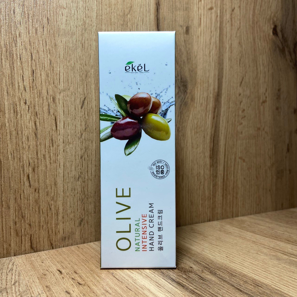 Крем для рук Ekel Olive Natural Intensive Hand Cream с маслом оливы 100 мл