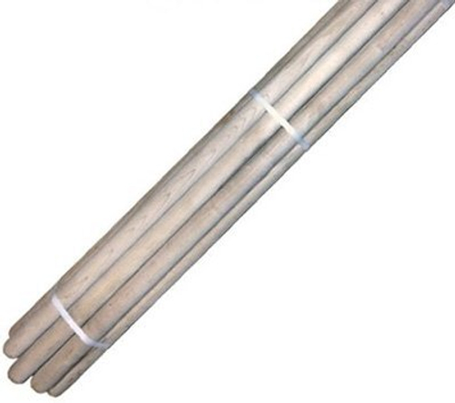 Черенок для метлы, грабель, березовый, 30 мм, 120 см, 1-й сорт