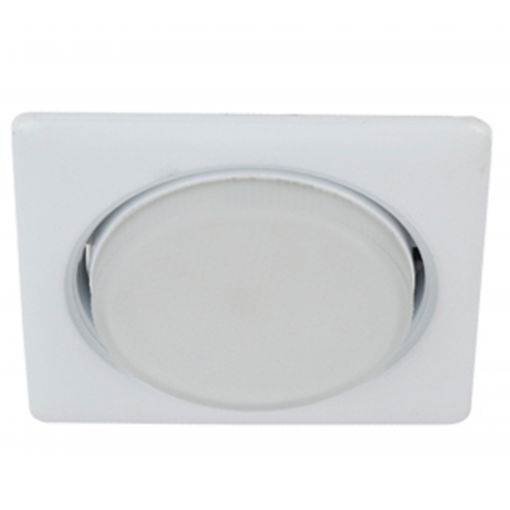 KL71 WH /1 (к) Светильник ЭРА под лампу Gx53 квадр.,220V, 13W,белый
