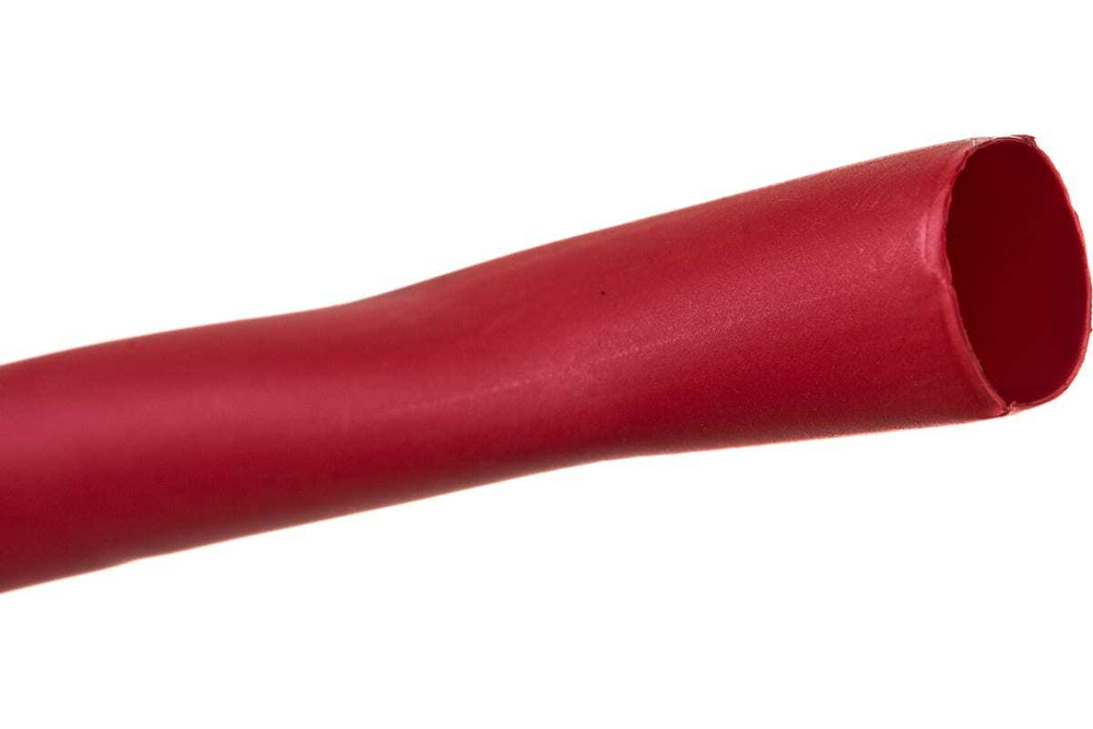 Термоусаживаемая трубка REXANT 6,0/3,0 мм, красная, 2,44 м 29-0034
