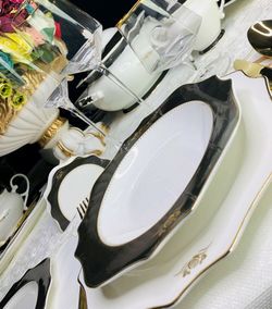 Lenardi 109-021 Набор из 6 глубоких тарелок 22см RICH в под.уп.(х6) Фарфор