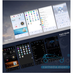 Магнитола для Hyundai Santa Fe 3 DM 2012-2018 (климат на ШГУ) - Carmedia ZF-1157-GE вертикальный экран 10.4" в стиле "Тесла" на Android 13, 8/128Гб, CarPlay, 4G SIM-слот