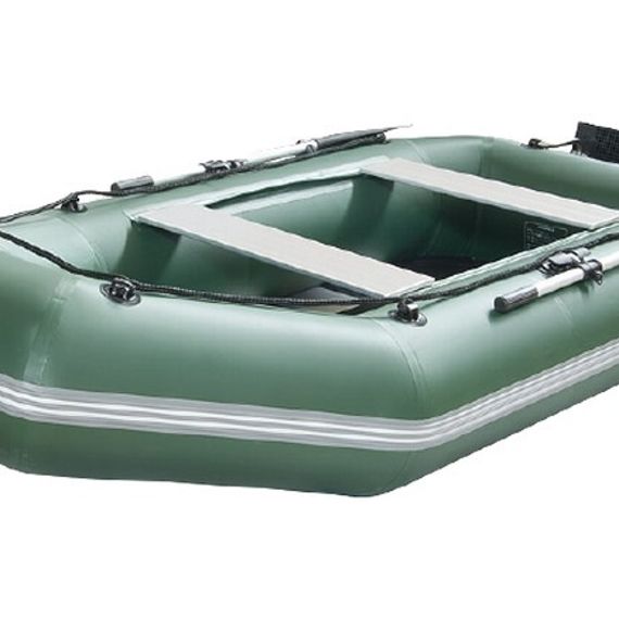 Лодка надувная YUKONA 300 GT без настила, с транцем ( зеленый )