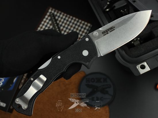 Складной нож Cold Steel 62RQ 4 Max Scout c клинком из стали AUS-10A, рукоять Grivory (Griv-Ex)