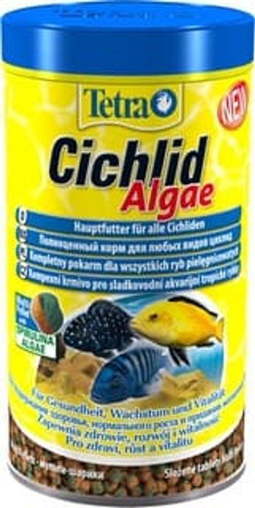 TetraCichlid Aglae корм для всех видов цихлид 500 мл