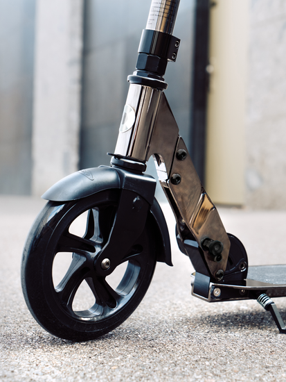 Самокат Micro Classic LED неохром черный