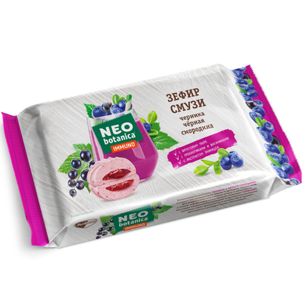 Зефир Neo Botanica смузи черника черная смородина 280 гр