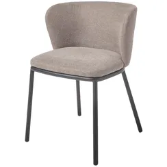 Стул Ciselia, светло-коричневый шенилл