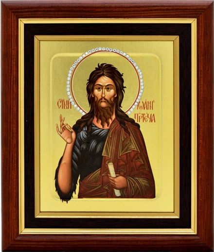 Иоанн Предтеча. Икона, писанная в монастыре.