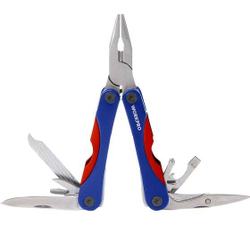 Многоцелевые плоскогубцы-мини WORKPRO 12в1, 110 мм WP382017