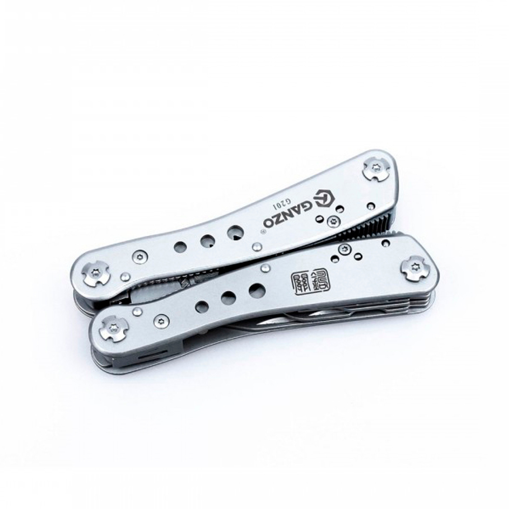 Мультитул Ganzo G201, 105 мм, 22 функций, нейлоновый чехол