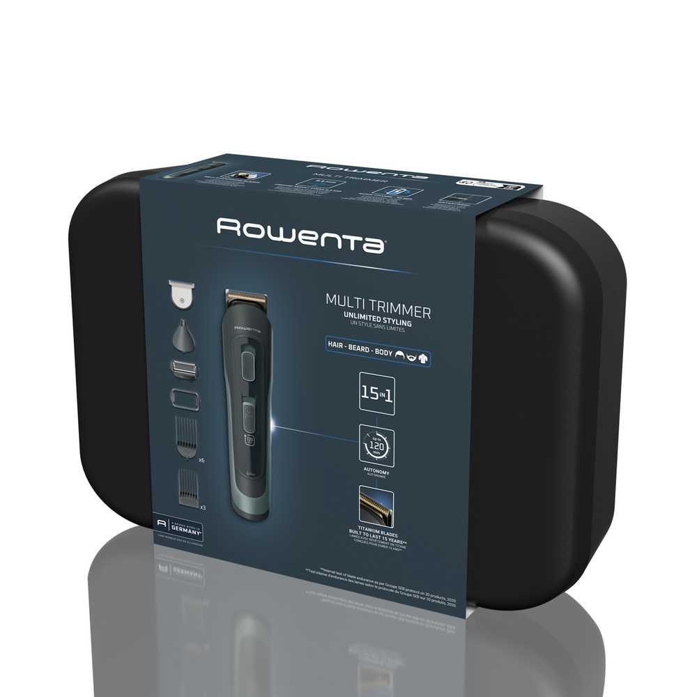 Мультитриммер 15-в-1 Rowenta Selectium TN9444E0