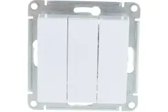 Выключатель Systeme Electric ATLASDESIGN 3-клавишный белый 35958